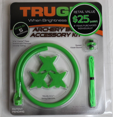 TRUGLO Archery Bow Accessory Kit TG601E in Green, New