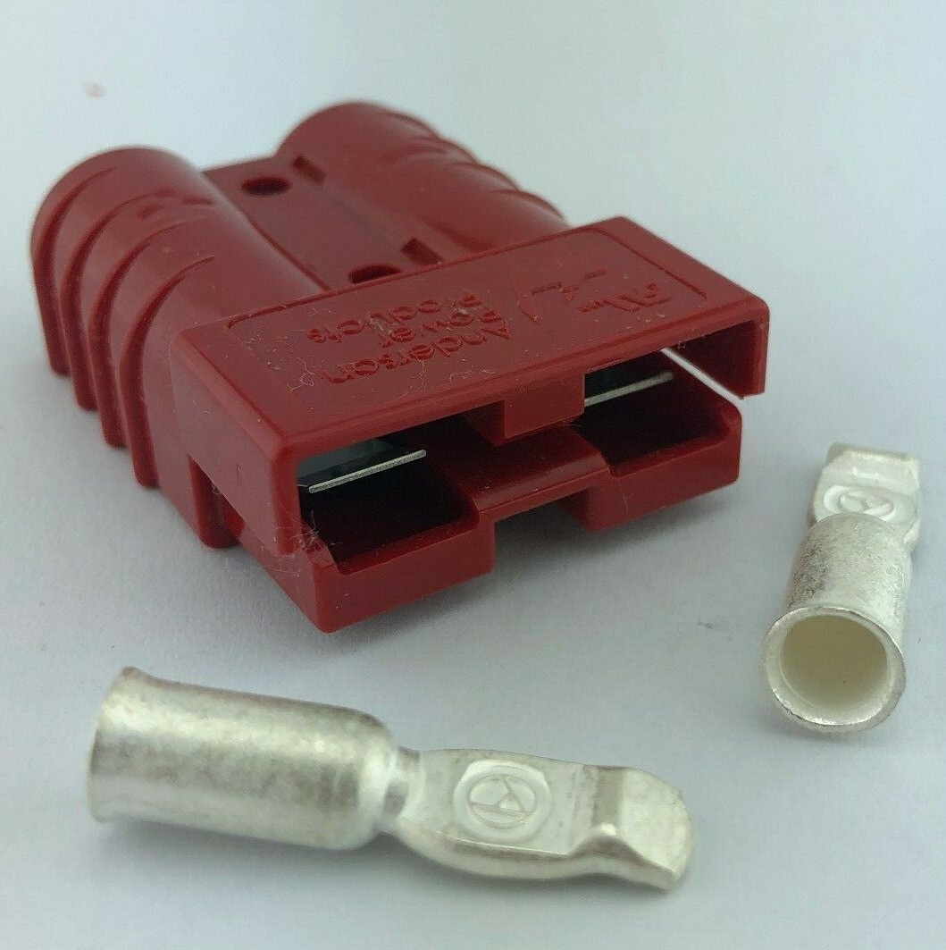 Anderson SB50 Connector Set Cable Wire Quick Connect Battery Plug Kit