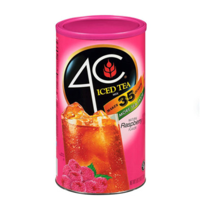 4C 35 QT Peach | Raspberry | Lemon Iced Tea Mix (82.6 oz.)