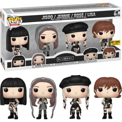 Funko BLACKPINK POP! Rocks Jisoo, Jennie, Rose & Lisa Vinyl