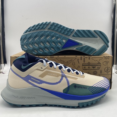 

Мужские кроссовки Nike React Pegasus Trail 4 GTX Sanddrift Racer DJ7926-100, Синий, Nike React Pegasus