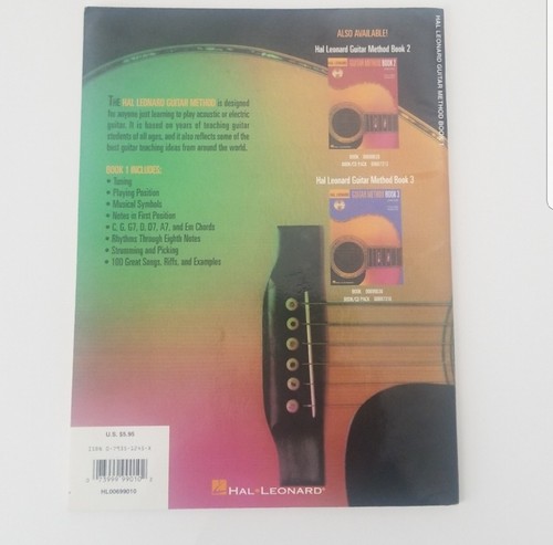Hal Leonard Guitar Method Book 1 by Will Schmid and Greg Koch
