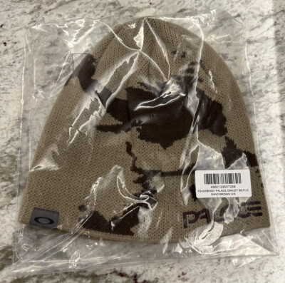SS23*Palace Oakley Beanie*Sand/Brown*OS*Brand NewのeBay公認海外