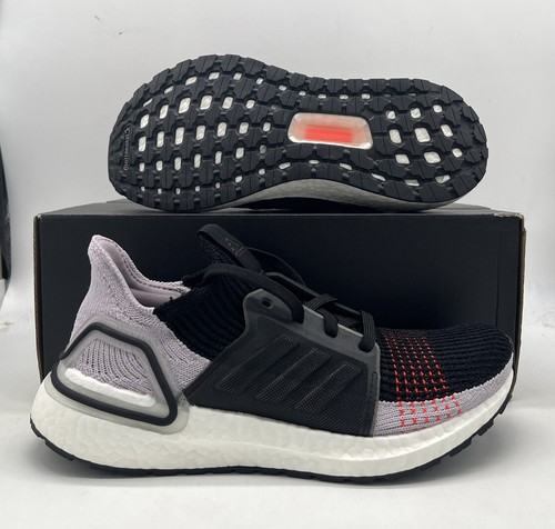 Adidas Ultraboost 19 Кроссовки Черный Белый Розовый Boost G27489 Женский Размер