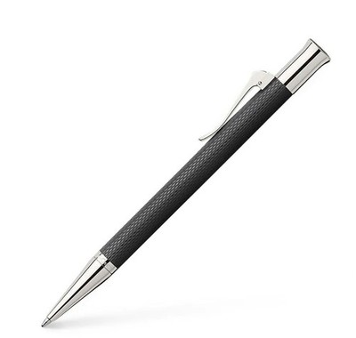 Graf von Faber Castell Stylo-bille ,Noir , Guilloché , Neuf