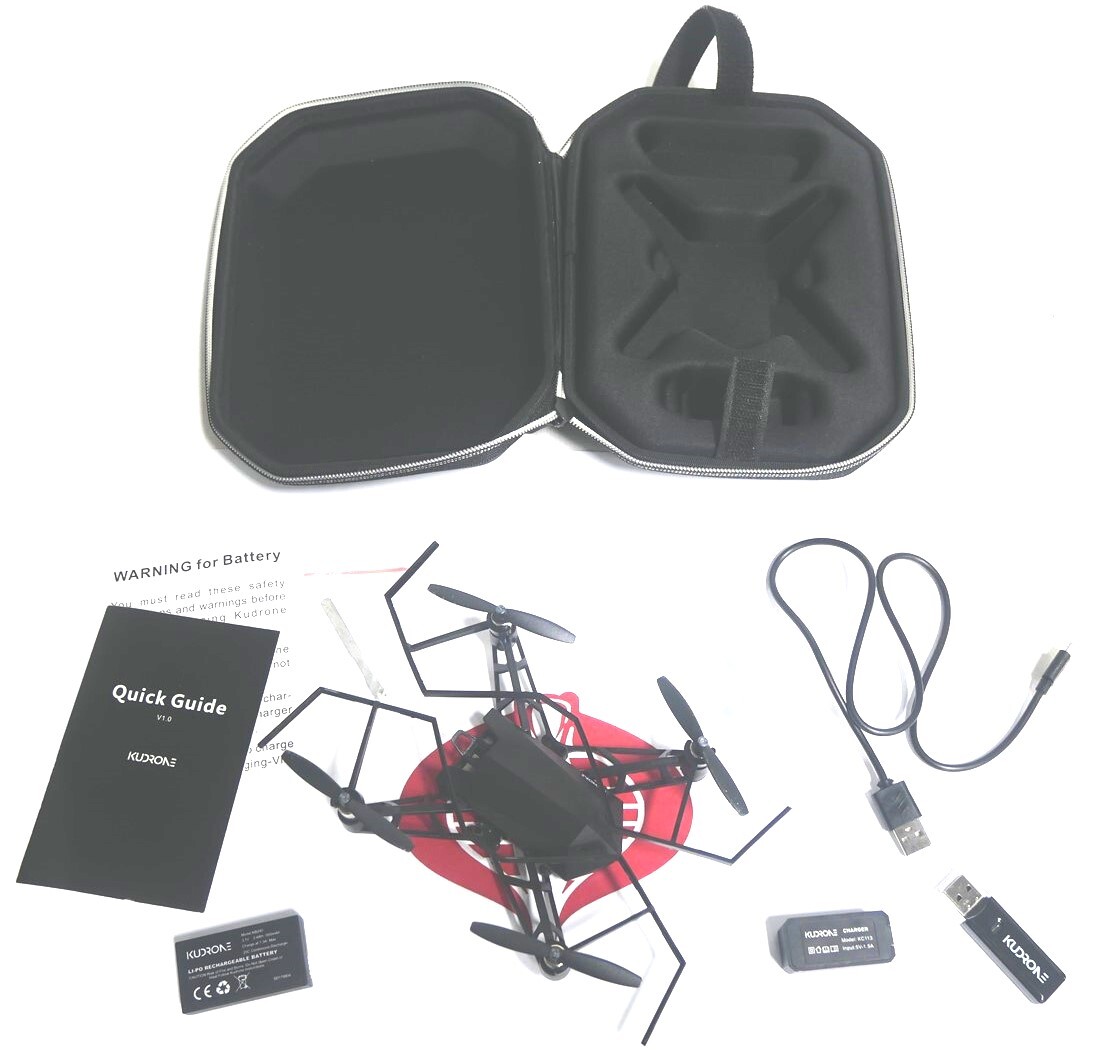 ☆期間限定値下げ kudrone ドローン　4k　camera Kudrone V1.0 Drone with Accessories Model 9611 4K Camera GPS