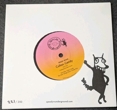 MOA MOA - COLTAN CANDY  7'' BLACK VINYL - SPEEDY WUNDERGROUND - LTD 250