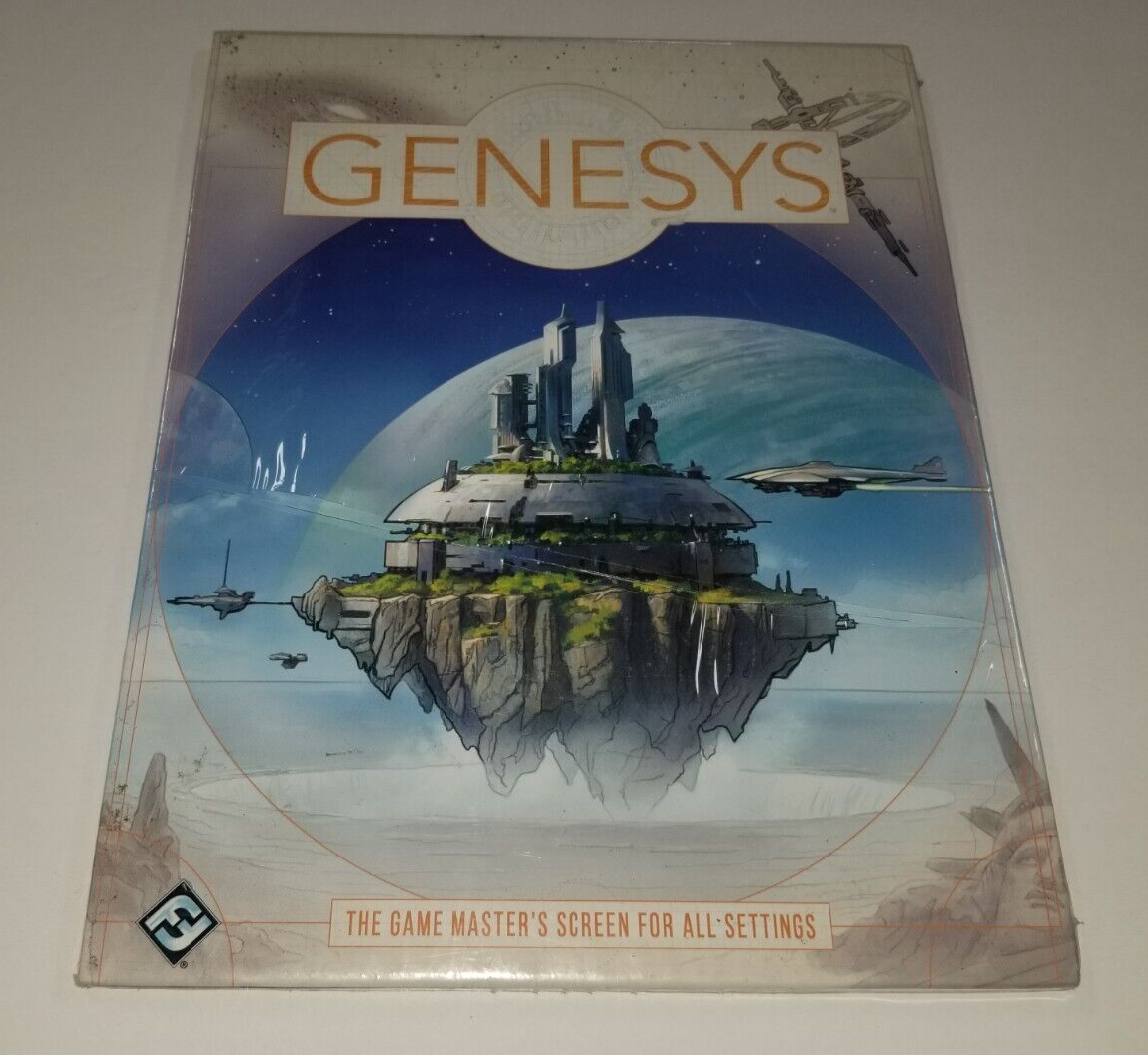 Genesys: Экран GNS10 Game Masters с поврежденной обложкой GNS10