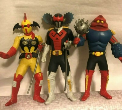 Bandai Soul of vinyl AKUMAIZER 3 SET Zabitan Ibiru Gabura