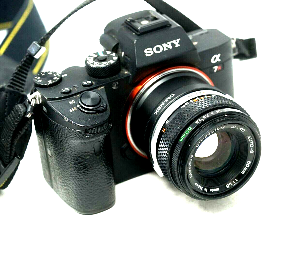 SONY E MOUNT ADAPTED 50MM F1.8 OLYMPUS ZUIKO PRIME LENS ALL