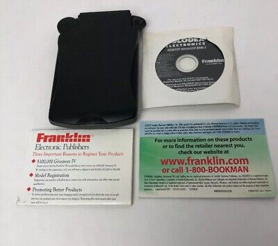 Franklin Rolodex Electronics Touch File Organizer RT-8211 New Never Been Used