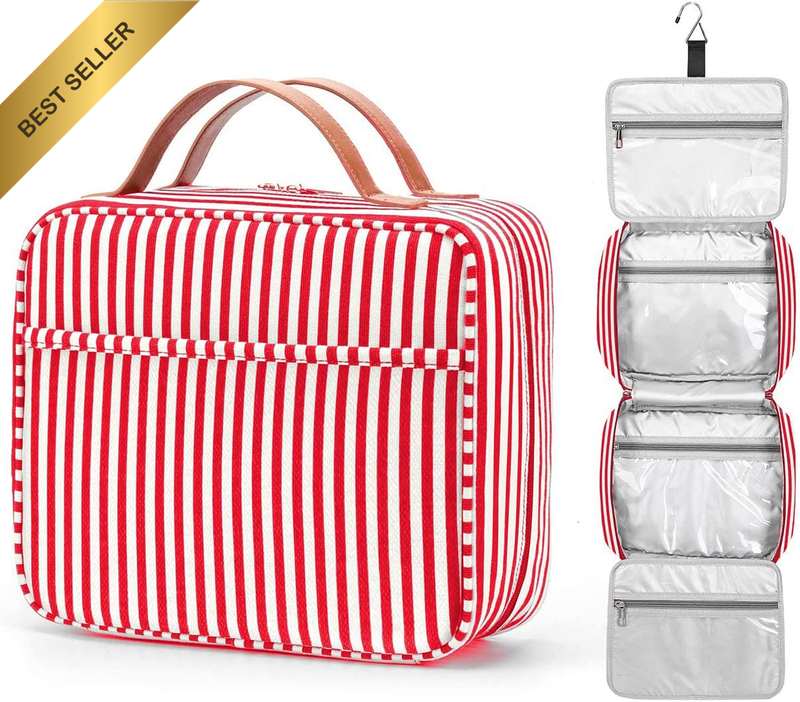 Hanging Travel Toiletry Bag, Large Capacity Cosmetic Waterproof Makeup Organiser