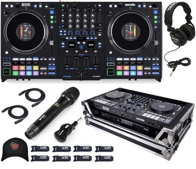 Rane Performer 4-Channel DJ Controller + XS-RANEFOURW + Headphones & Mic + PA2