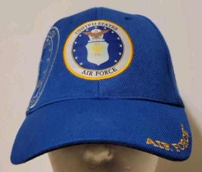 United States Air Force Hat Ball Cap Adjustable Commemorative Blue