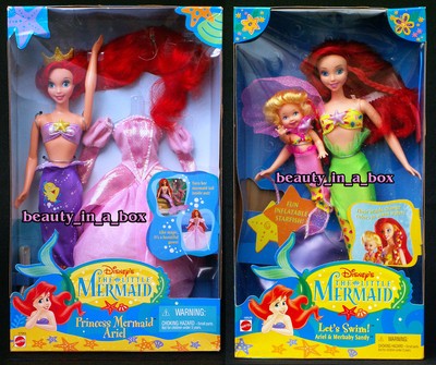 ariel swimming barbie