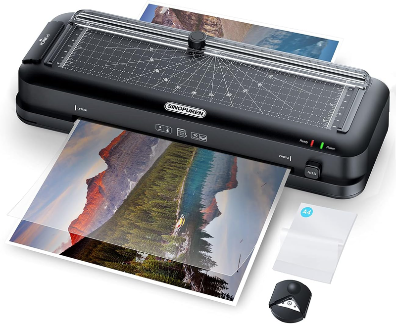 9-Inch Laminator Machine for Teachers & Home  All-In-One Jam-F...