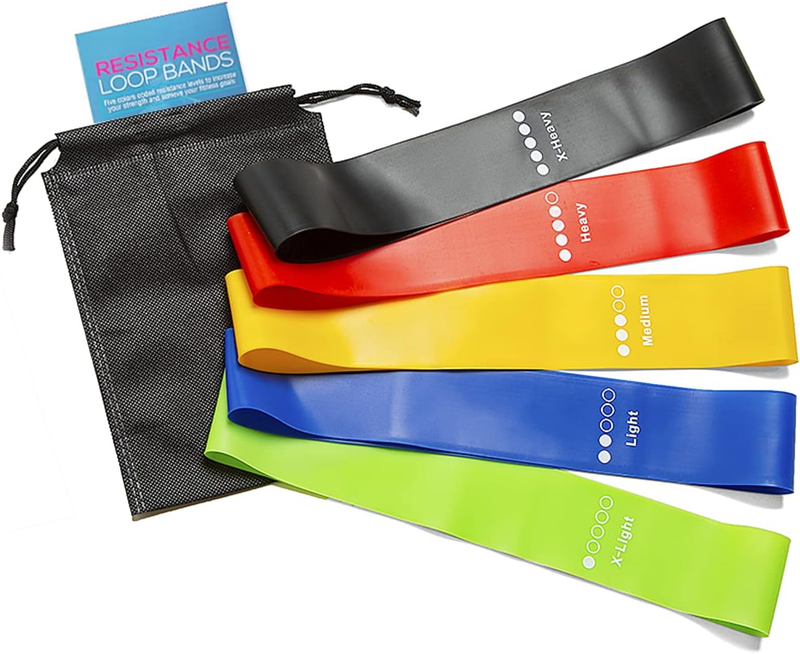 Working Out Mini Bands 9 Inch Elastic Resistance Loop Band 5