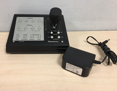 PARTS! Telemetrics CP-ITV-D300 Camera Control Panel Joystick Controller