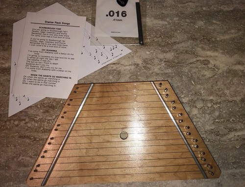 Melody Harp With Songs Sheets CD Extra String
