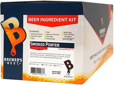 Brewers Best SMOKED PORTER INGREDIENT PACKAGE 5 Gallon Kit