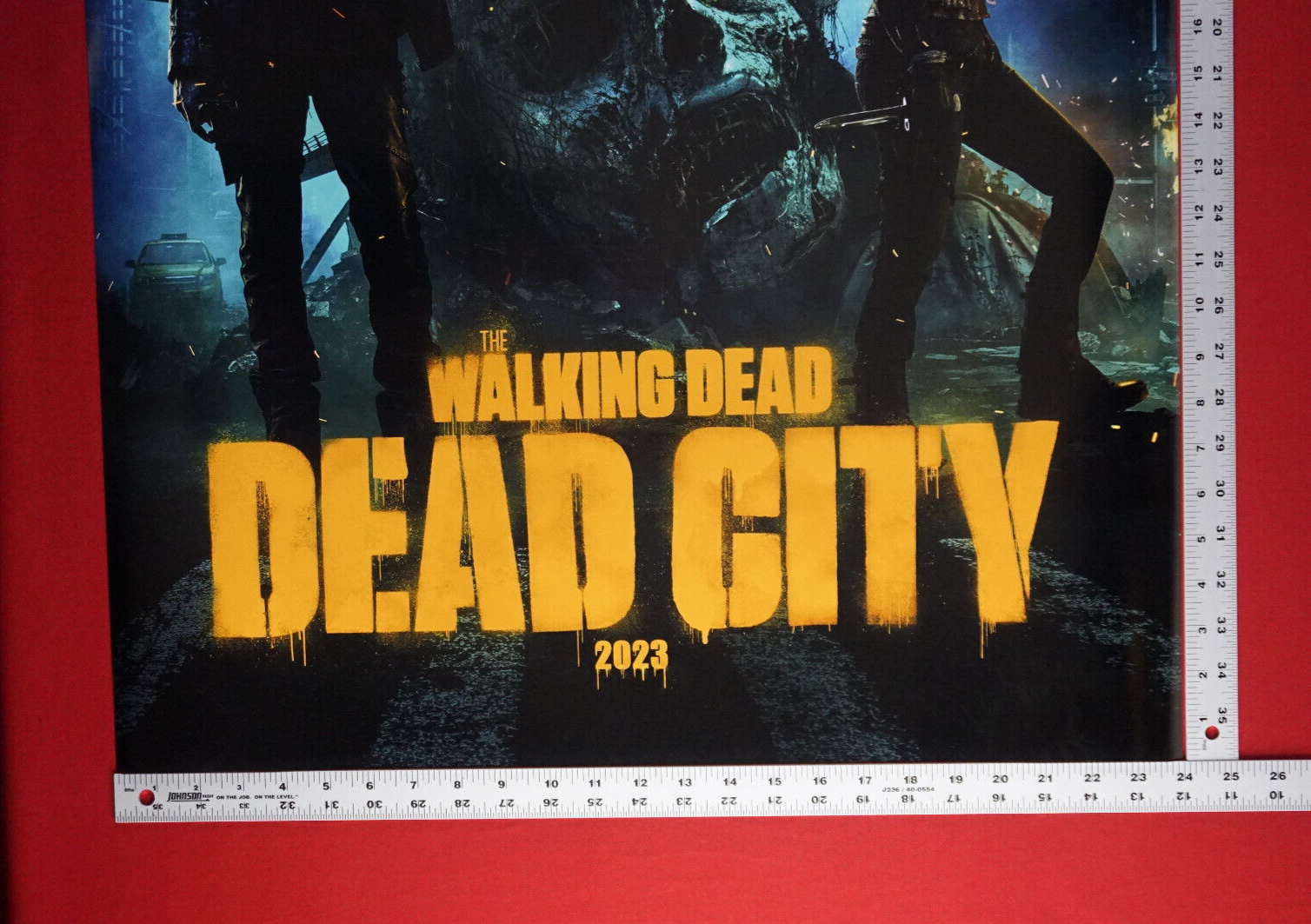 The Walking Dead Dead City Zombie AMC Movie Picture Art Poster 24X36 New  WDDC
