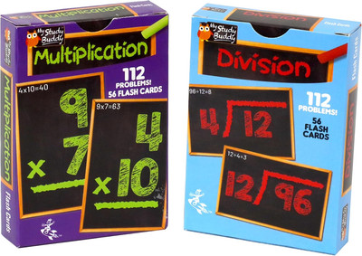 Math Flash Cards for Multiplication & Division - 1St Grade, 2Nd Grade, 3Rd Grade