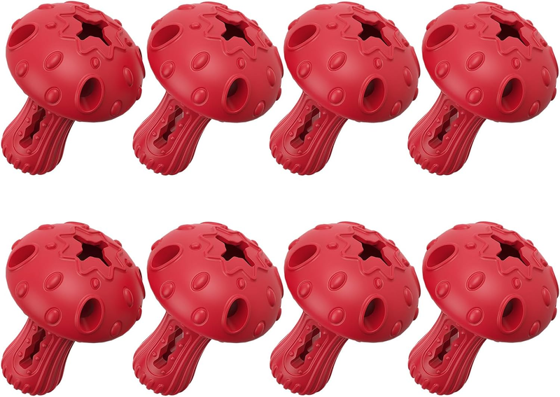 Dog Chew Toys for Aggressive Chewers, Rubber Treat Dispensing Stimulation Toy to Keep Them Busy, Durable Interactive Enrichment Puzzle Toy for Medium Large Breed Dogs