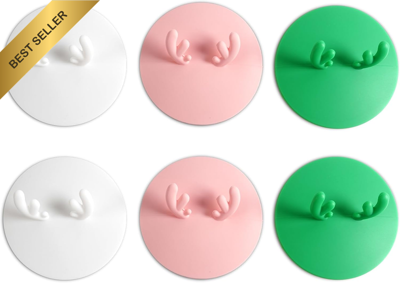 6PCS Silicone Cup Lids - Good Sealing and Thermal Insulation Effect Dust Cup Cov