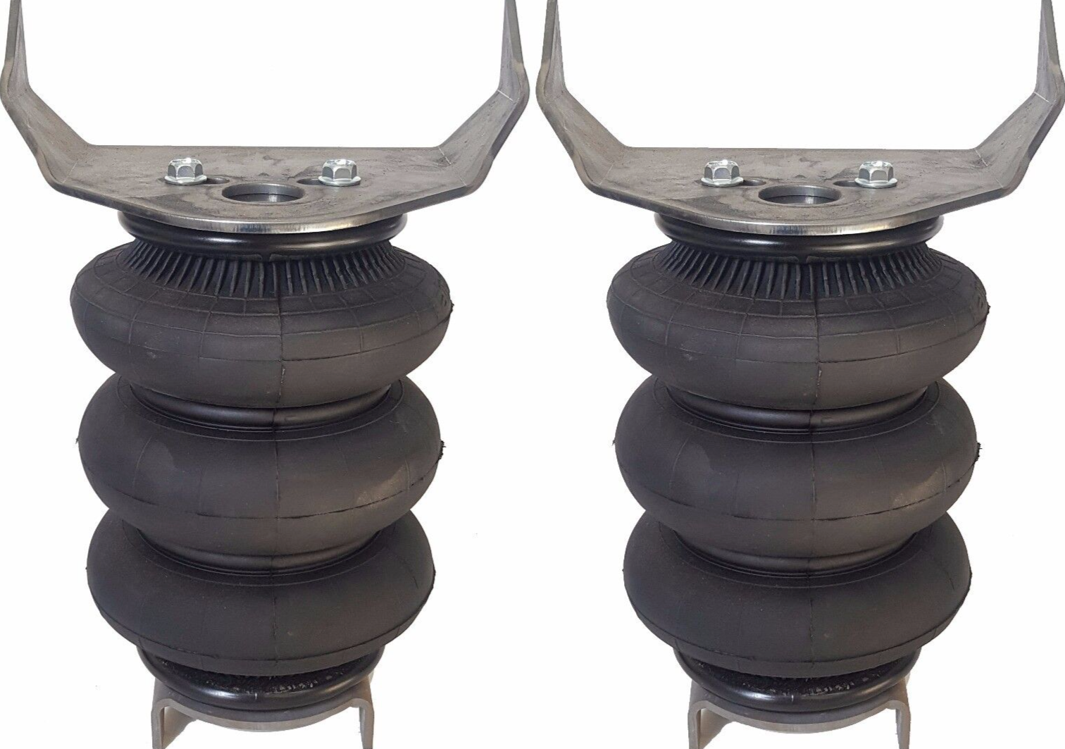 triple bellow air 2600 bags & over the rear axle mounting brackets air ride