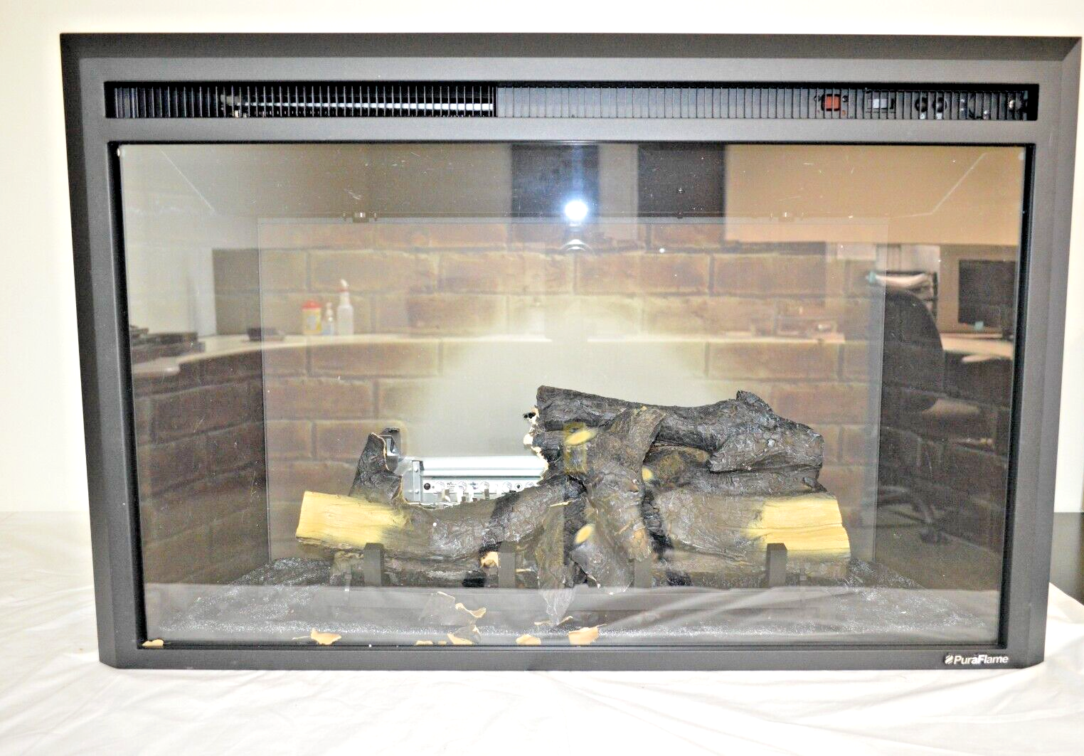Insert, Heater, Recessed Mounted Black