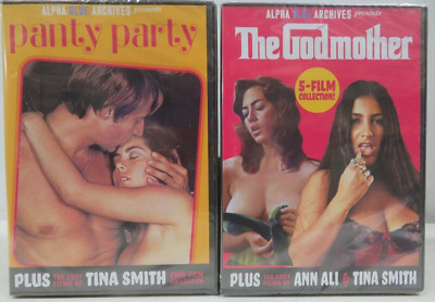 THE LOST FILMS OF TINA SMITH & ANN ALI--DVD 2 PACK- 8 FILM GRINDHOUSE COLLECTION