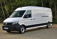 VOLKSWAGEN CRAFTER 140HP AUTOMATIC AIRCON TRENDLINE LWB EURO 6 White Auto Diese