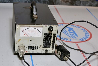 General Microwave 460B Thermoelectric w/ Monitor Radio Freq. N420C Power Head