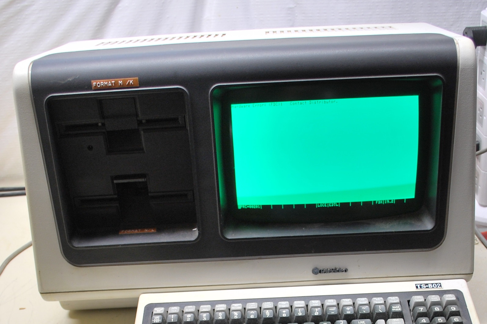 Vintage Televideo 802 Z-80  Computer Great Museum Item