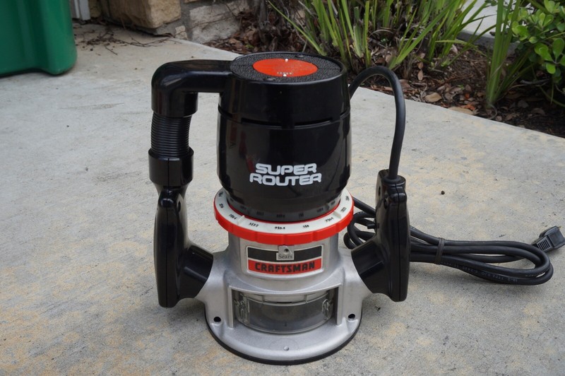 Vintage Sears Craftsman Super Router 315.17400 25000RPM 8AMP USA NEW OLD STOCK