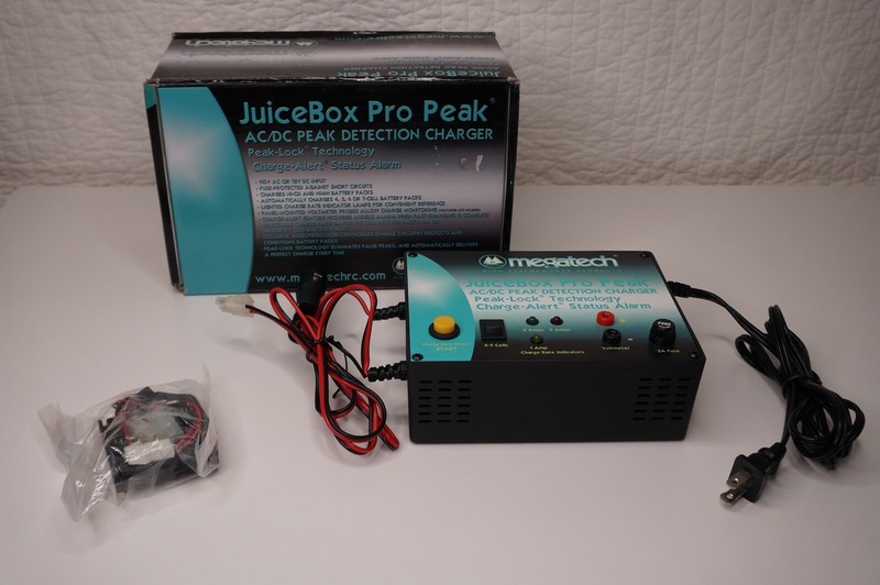 Megatech JuiceBox Pro Peak AC/DC Peak Detection Charger Complete