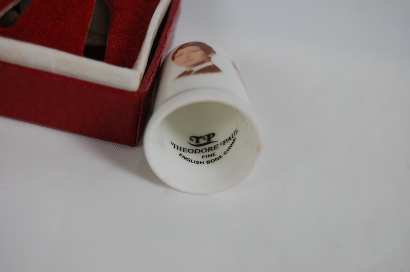 Thimble Diana Charles Wedding Sewing Bone China Theodore Paul Commemorative