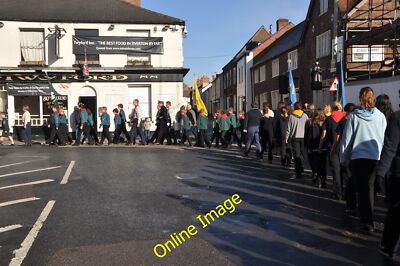 Photo 12x8 Remembrance Sunday Parade Tiverton/SS9512 The Remembrance Sund c2012
