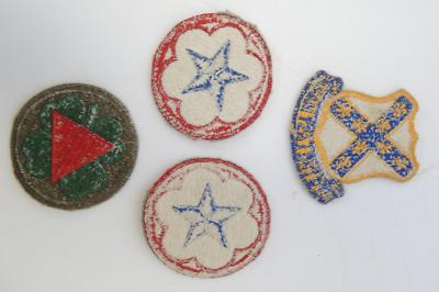 Four Vntage 1950s 1960s US Army Badges