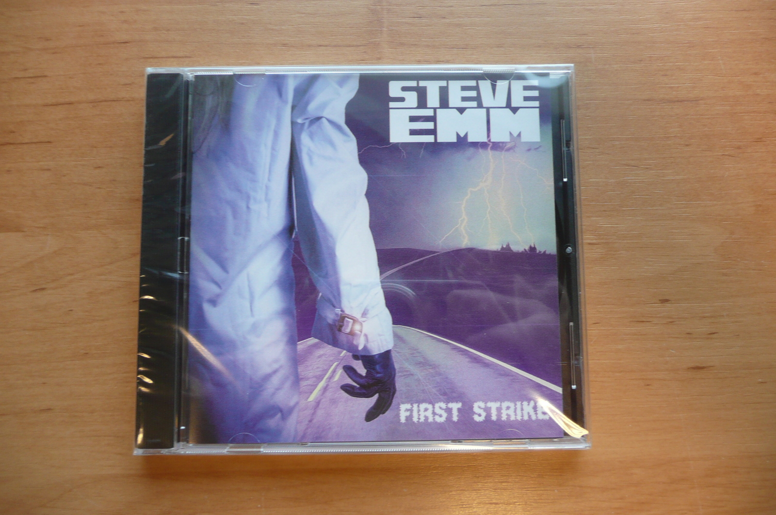 CD STEVE EMM - FIRST STRIKE / STEELHEART RECORDS 2021 SS