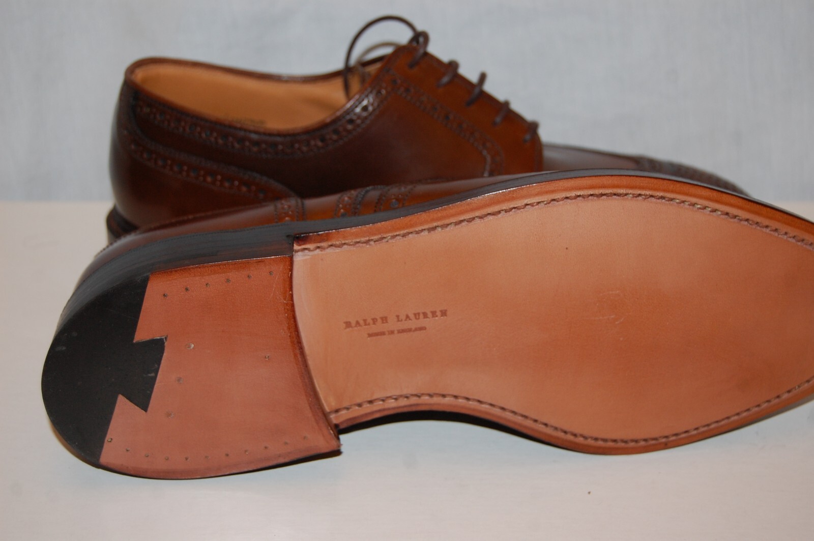 Туфли Ralph Lauren Marlow Brown Shell 