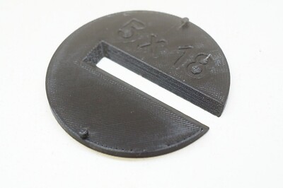 Throat Plate Insert For Grizzly G0640x (69mm Dia. / 6mm Thic