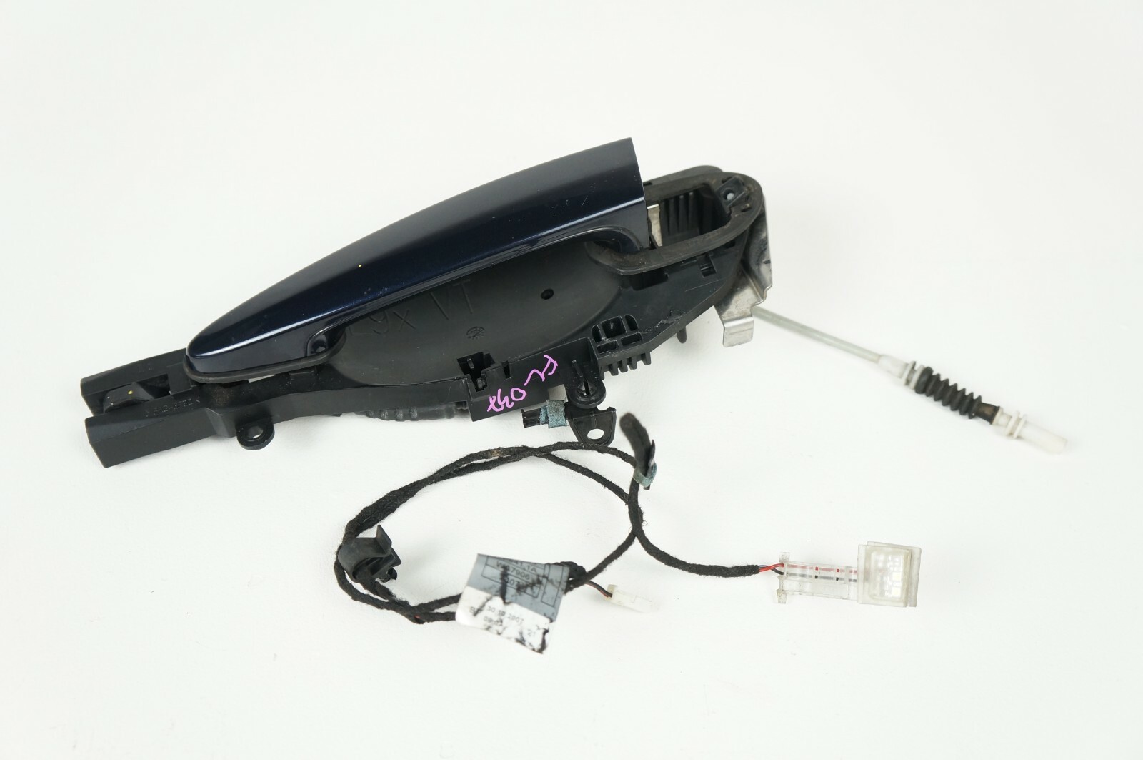 2007-2010 bmw x5 e70 front left driver side door exterior handle blue