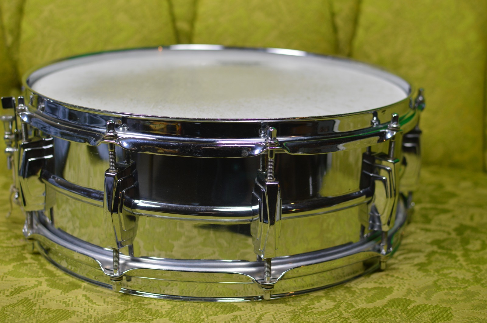 Ludwig  COB Snare drum 1960S Ludwig Chrome Over Brass snare drum Vintage Ludwig