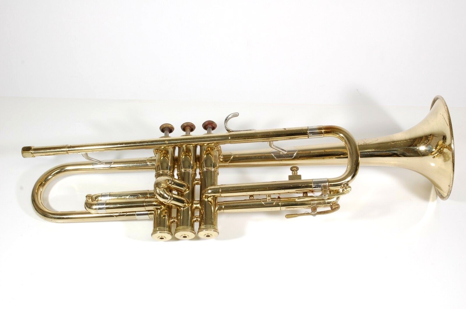 OLDS Ambassador Trumpet with Olds 3 Conn 4 Mouthpieces and Case #453241 vintage