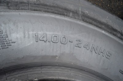 14.00-24 TIRE L5-S IN HOUSE OVERSTOCK 20PLY INDUSTRIAL/MINING 140024