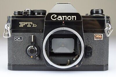 Canon FTb QL Body Black Reflex Meccanica Made in Japan 1970s