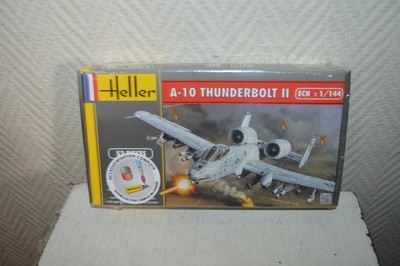 Model Aircraft Heller a -10 Thunderbolt II 1/144 Model Kit Painting Plane