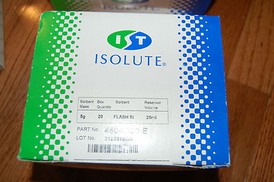 Isolute column SPE  Flash Si 25 ml 5 g cartridge 450-0500-E solid phase