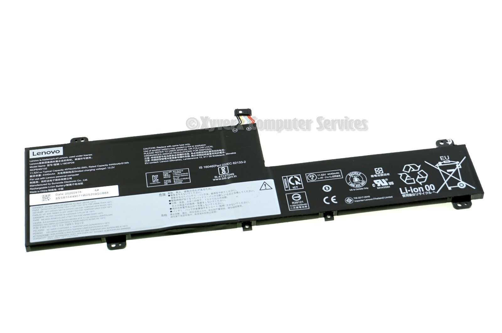 SB10X49071 L19D3PD6 LENOVO BATTERY 11.52V IDEAPAD 5 15ITL05 82HT (A) (DD111) SB10X49071 L19D3PD6 LENOVO BATTERY 11.52V IDEAPAD 5 15ITL05 82HT (A) (DD111)